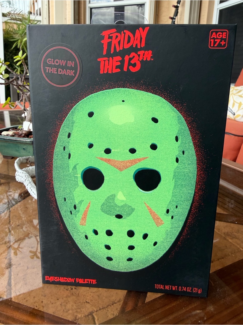 Friday the 13th Glow-In-The-Dark Eyeshadow Palette - 12 Shades